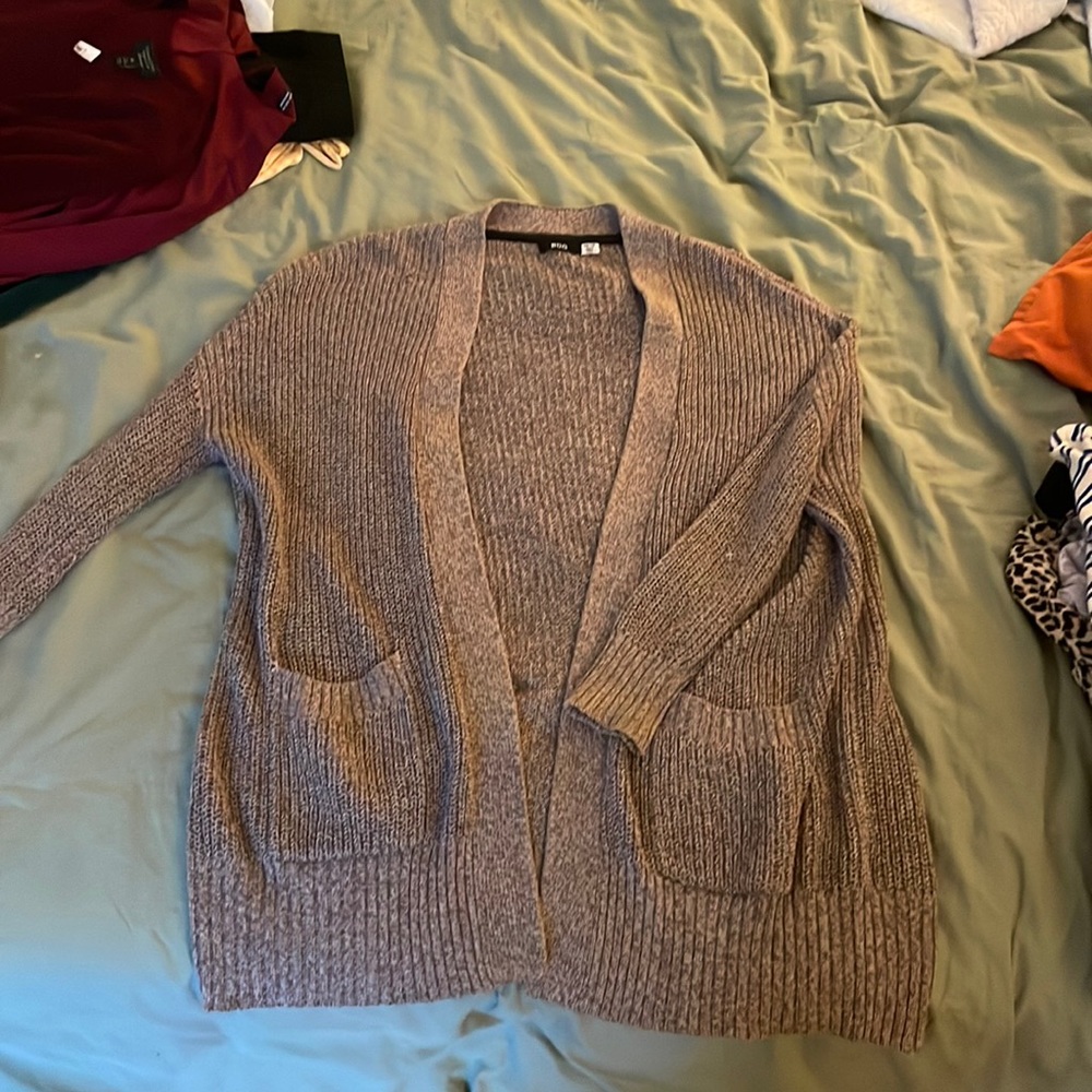 Women’s Brown Cardigan, size S (fits more like a M)